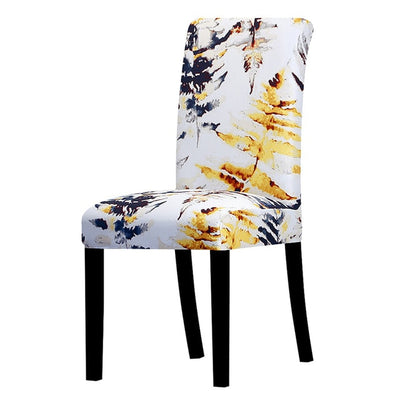 Printed Flower Chair Cover for living room