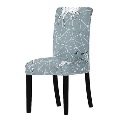 Printed Flower Chair Cover for living room