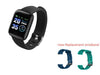 Smart Watch For Android Apple Phone Waterproof 116 Plus Heart Rate Tracker Blood Pressure Oxygen Sport Smartwatch