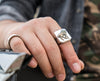 Skull Masonic  Eye of Horus Stainless steel rings