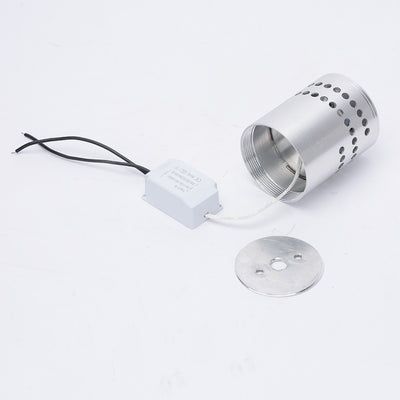 3W RGB Spiral Hole LED Wall Light  For Party Bar or Home Decoration