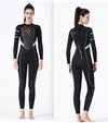 3mm Neoprene Shark Skin Women Bodysuit Wet Suit Keep Warm Surfing Scuba Snorkeling