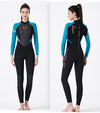 3mm Neoprene Shark Skin Women Bodysuit Wet Suit Keep Warm Surfing Scuba Snorkeling