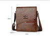 Fashion Man Leather Messenger Bag  Cross Body Shoulder Business Bags For Men