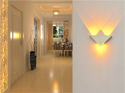 Modern 3W Led Aluminum Wall Light For Bedroom Home Lighting Luminaire Bathroom Light Fixture Wall Sconce