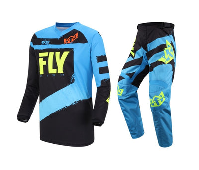 Fly Racing Black F-16 Jersey Pant Combo Sizes Riding Gear Adult Racing Gear Set