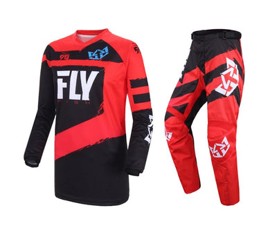 Fly Racing Black F-16 Jersey Pant Combo Sizes Riding Gear Adult Racing Gear Set