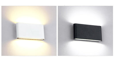 MODERN ALUMINUM LED WALL LIGHT SCONCE OUTDOOR STAIR BATHROOM GARDEN PORCH BEDROOM MIRROR LAMP