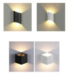 MODERN ALUMINUM LED WALL LIGHT SCONCE OUTDOOR STAIR BATHROOM GARDEN PORCH BEDROOM MIRROR LAMP