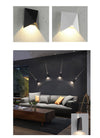 MODERN ALUMINUM LED WALL LIGHT SCONCE OUTDOOR STAIR BATHROOM GARDEN PORCH BEDROOM MIRROR LAMP