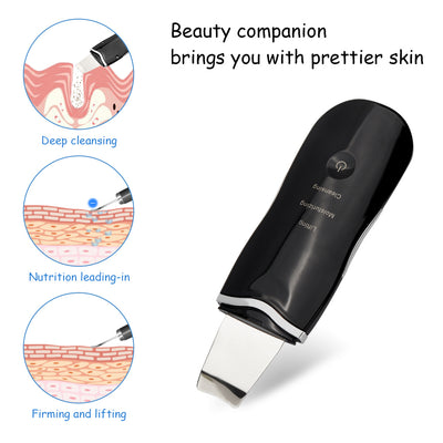 Ultrasonic Skin Scrubber Deep Cleaning