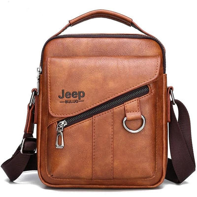 Men Bags Fashion Business Crossbody Shoulder Bag For Male Split Leather Messenger Tote Bag Travel