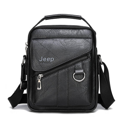 Men Bags Fashion Business Crossbody Shoulder Bag For Male Split Leather Messenger Tote Bag Travel