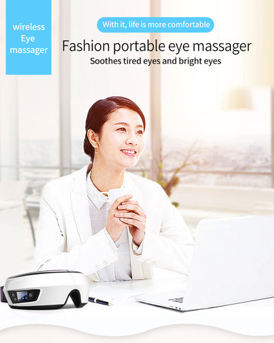 Vibration Electric Bluetooth Eye Massage Device Eye Wrinkle Care Relieve fatigue