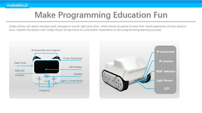 Educative Robot programable Rocky for childen