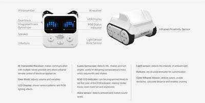 Educative Robot programable Rocky for childen