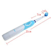 Rotating Electric Toothbrush Battery Operated with 4 Brush Heads Oral