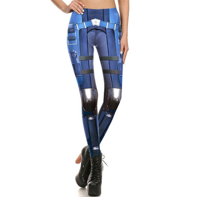 Skull  Legging Printed Leggins Pants for Women