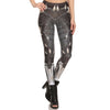 Skull  Legging Printed Leggins Pants for Women