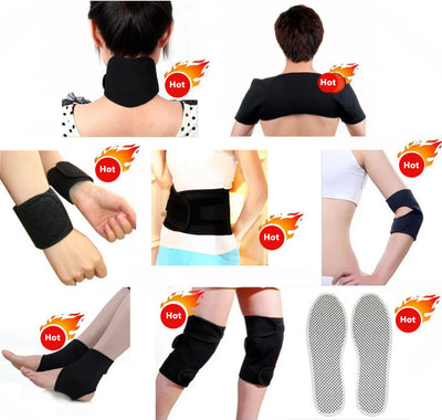 14 pcs set Tourmaline Magnetic Therapy Self Heating Massage Belt Tormaline Belt For Keeping Warm & Relieve Pain