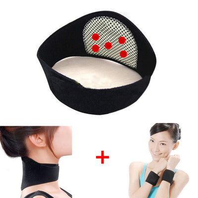 14 pcs set Tourmaline Magnetic Therapy Self Heating Massage Belt Tormaline Belt For Keeping Warm & Relieve Pain