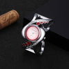 Bangle wristwatch quartz crystal luxury fashion female watches