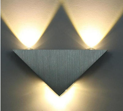 Modern 3W Led Aluminum Wall Light For Bedroom Home Lighting Luminaire Bathroom Light Fixture Wall Sconce