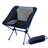 Portable Collapsible Moon Chair Fishing Camping  Stool Folding Extended Hiking Seat