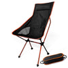 Portable Collapsible Moon Chair Fishing Camping  Stool Folding Extended Hiking Seat