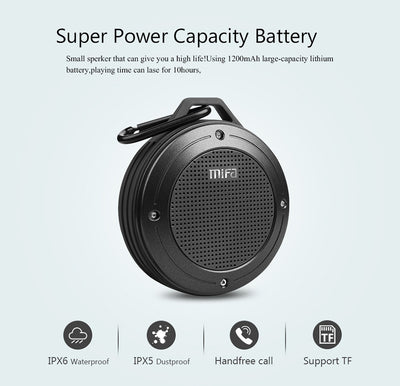 F10 Outdoor Waterproof Bluetooth Speaker