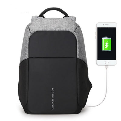 Multifunction USB charging  Backpacks  Men For  Travel backpack anti-thief