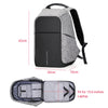 Multifunction USB charging  Backpacks  Men For  Travel backpack anti-thief