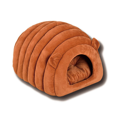 New Warm Cat Cave House Foldable Puppy Kitten Sleeping Bag Comfortable Soft Small Dog Kennel Bed Winter Pet Nest Cushion