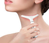 Multifunction Wrinkles Remove Neckline Slimmer Face Skin lift device Magnetic heat Therapy with 3 colors led therapy