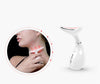 Multifunction Wrinkles Remove Neckline Slimmer Face Skin lift device Magnetic heat Therapy with 3 colors led therapy