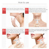 Multifunction Wrinkles Remove Neckline Slimmer Face Skin lift device Magnetic heat Therapy with 3 colors led therapy