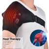 Electric Heat Therapy Adjustable Shoulder Brace Back Support Belt Dislocated Shoulders Rehabilitation Shoulder Injury Pain Wrap