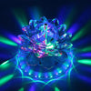 Crystal Magic Ball RGB LED Stage Light Auto Rotating Disco Stage Light Magic Ball Party Club Stage Lighting Effect