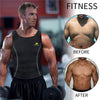 Slimming Black shirt Fitness men shapewear strap