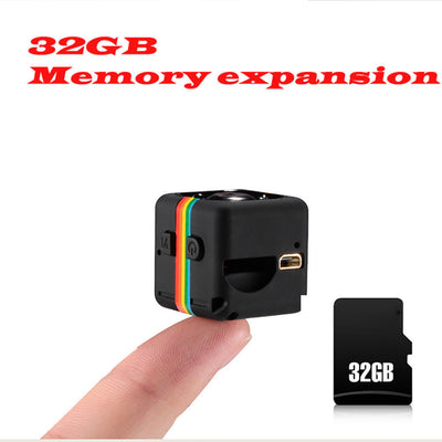 Super Mini DV Camera HD 1080P Movement  Infrared Light Night Vision Aerial Video Camcorder