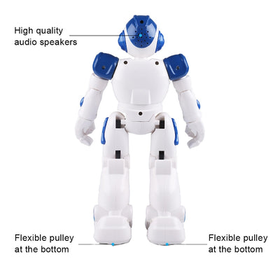 Intelligent Robot Multi-functional Charging Moving Music Dancing Boy Remote Control Gesture Control Robot Toy For Children