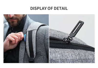 Multifunction USB charging  Backpacks  Men For  Travel backpack anti-thief