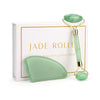 Jade Facial Roller Stone Skin Massage Beauty Care Set