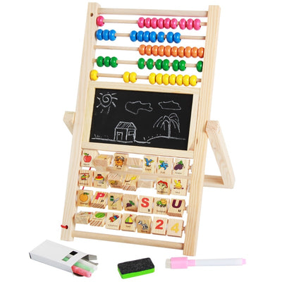 Multifunction Learning  Wooden  Educational Math Toy For Children