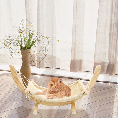 Cat Hammock cat furniture design wooden hammock for the kitten