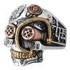 925 Sterling Silver Skull Ring Men