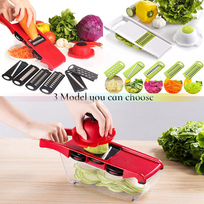 Vegetable Cutter with Steel Blade Mandoline Slicer Potato Peeler Carrot Cheese Grater vegetable slicer Kitchen tools