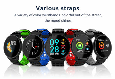 Smartwatch for Unisex waterproof Activity Fitness tracker HR Blood oxygen Blood pressure