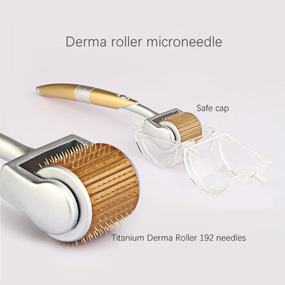 Derma Roller Cosmetic Needling Kit for Skin Care 192 pin Titanium Micro Needle