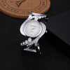 Bangle wristwatch quartz crystal luxury fashion female watches